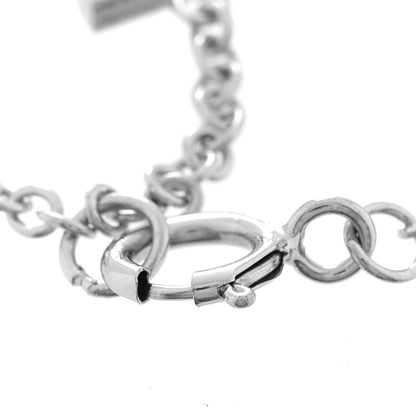 Tiffany 18K White Gold Yellow Sapphire T Smile Bracelet 5 of 6