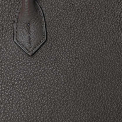 Hermes Togo Birkin 30 Etain 10 of 14