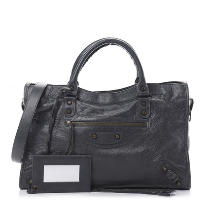 Balenciaga Agneau Classic Hardware City Anthracite 1 of 16