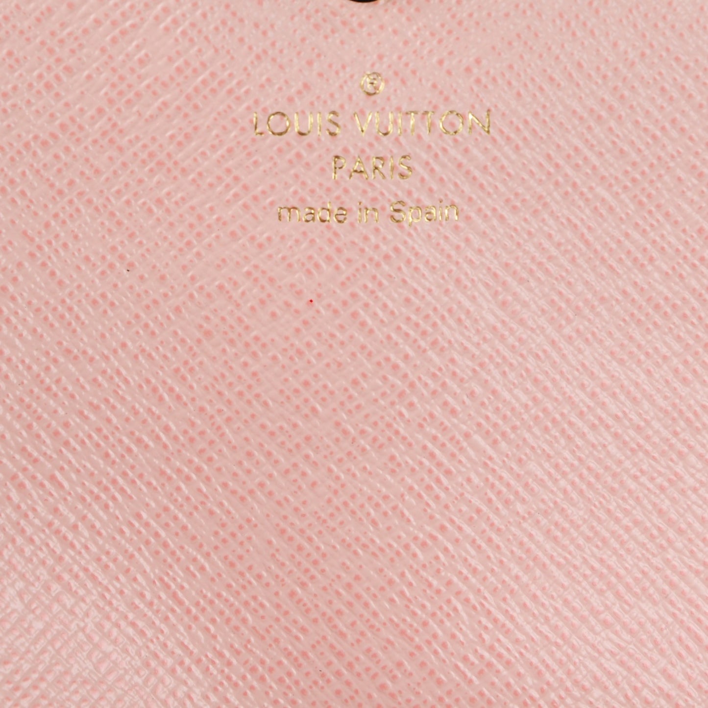 Damier Ebene Caissa Wallet Rose Ballerine