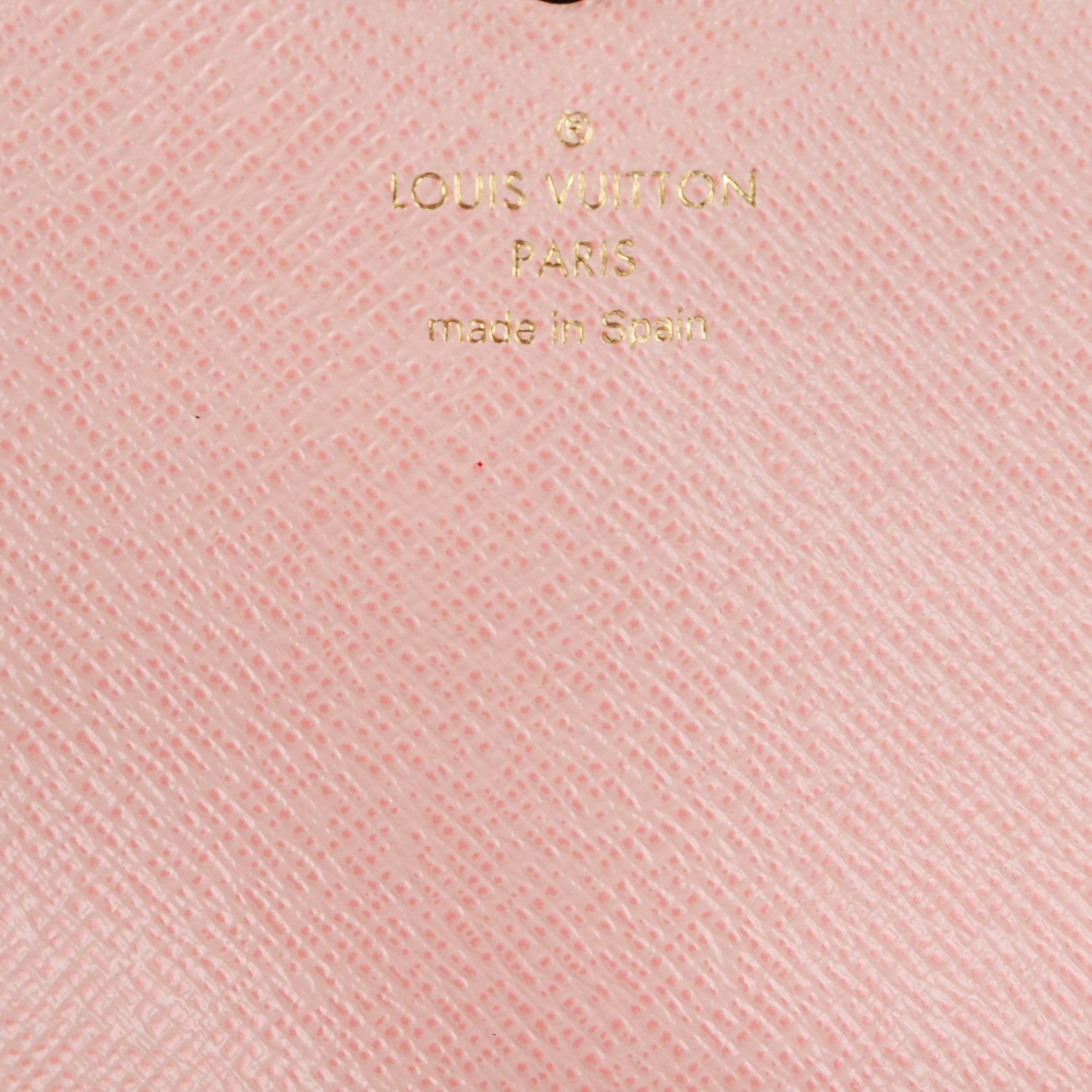 Louis Vuitton Damier Ebene Caissa Wallet Rose Ballerine 6 of 7