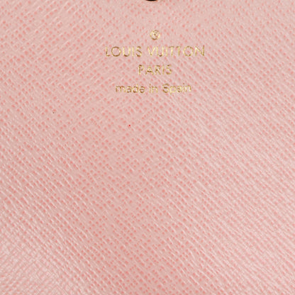 Louis Vuitton Damier Ebene Caissa Wallet Rose Ballerine 6 of 7