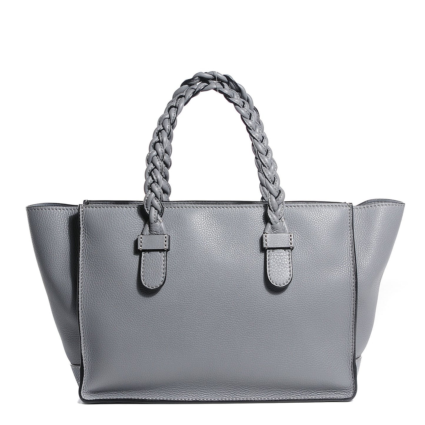 Grained Calfskin Small To Be Cool Tote Grigio Perla