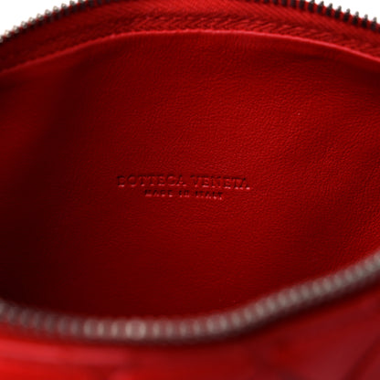 Bottega Veneta Nappa Intrecciato Mini Crossbody Bright Red 7 of 9