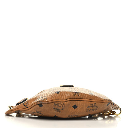 MCM Visetos Stark Belt Bag Cognac 4 of 9