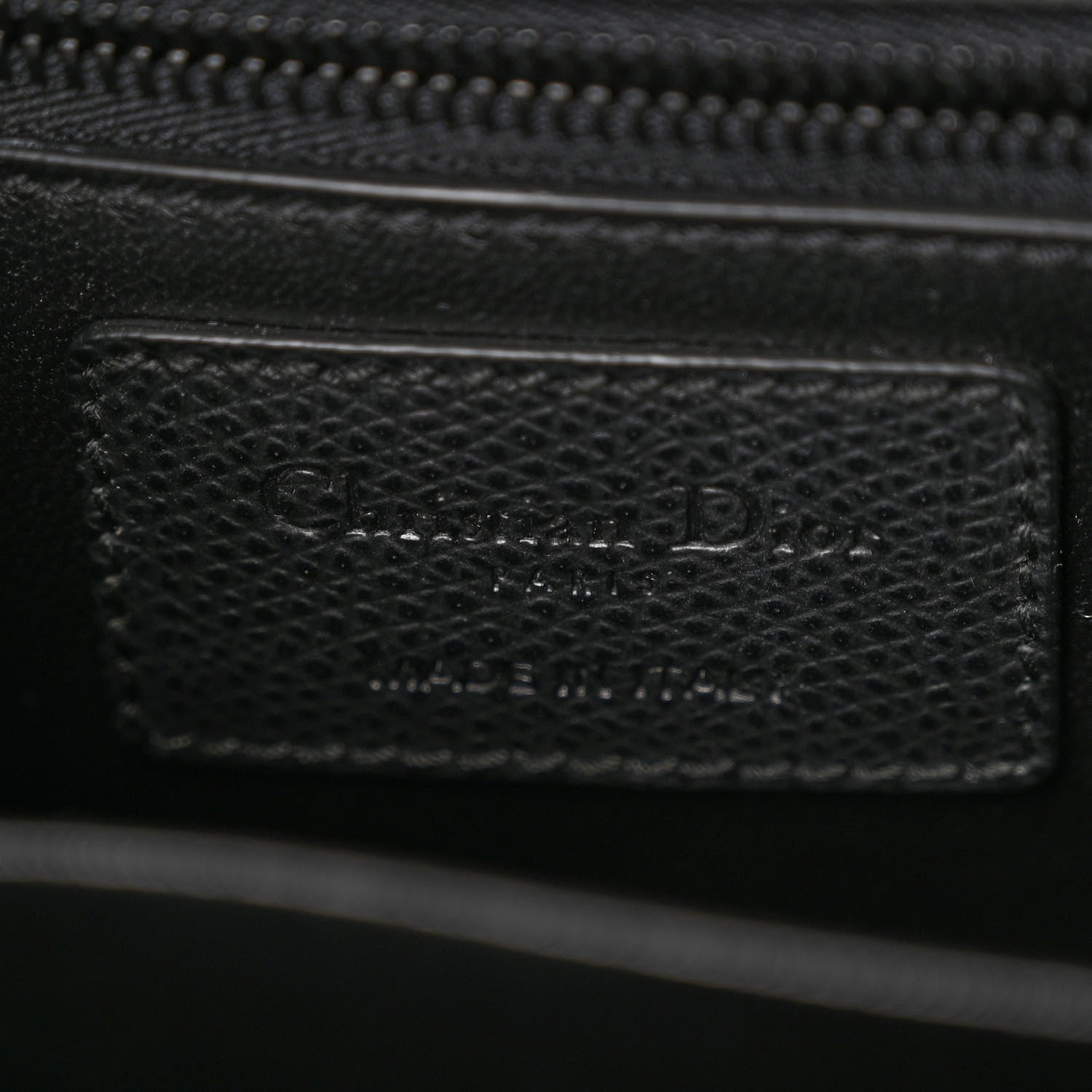 Christian Dior Ultra Matte Grained Calfskin 30 Montaigne Flap Bag Black 6 of 9