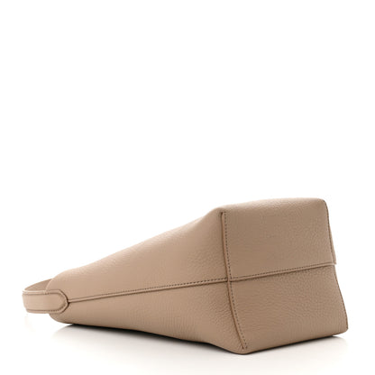 The Row Grained Calfskin Small N/S Park Tote Dark Taupe 4 of 10