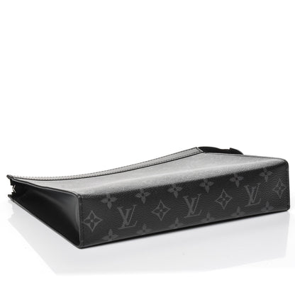 Louis Vuitton Monogram Eclipse Pochette Voyage MM 4 of 6