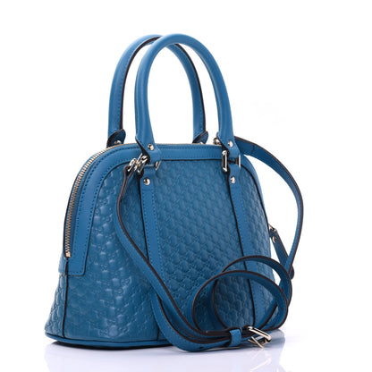Gucci Microguccissima Mini Dome Bag Deep Cobalt 4 of 16