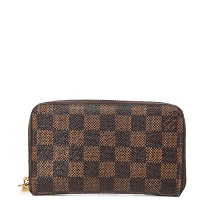 Louis Vuitton Damier Ebene Compact Zippy Wallet 1 of 6