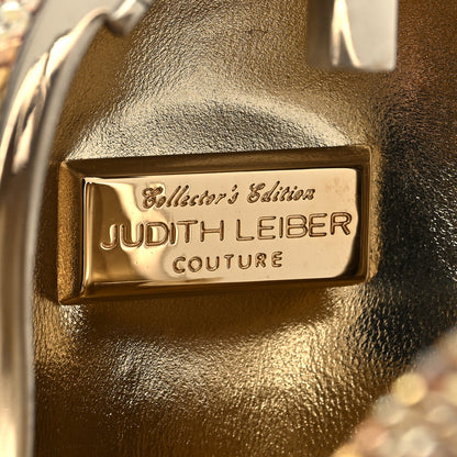 Judith Leiber Crystal Robot Russian Doll Minaudiere Clutch Gold Multicolor 6 of 12
