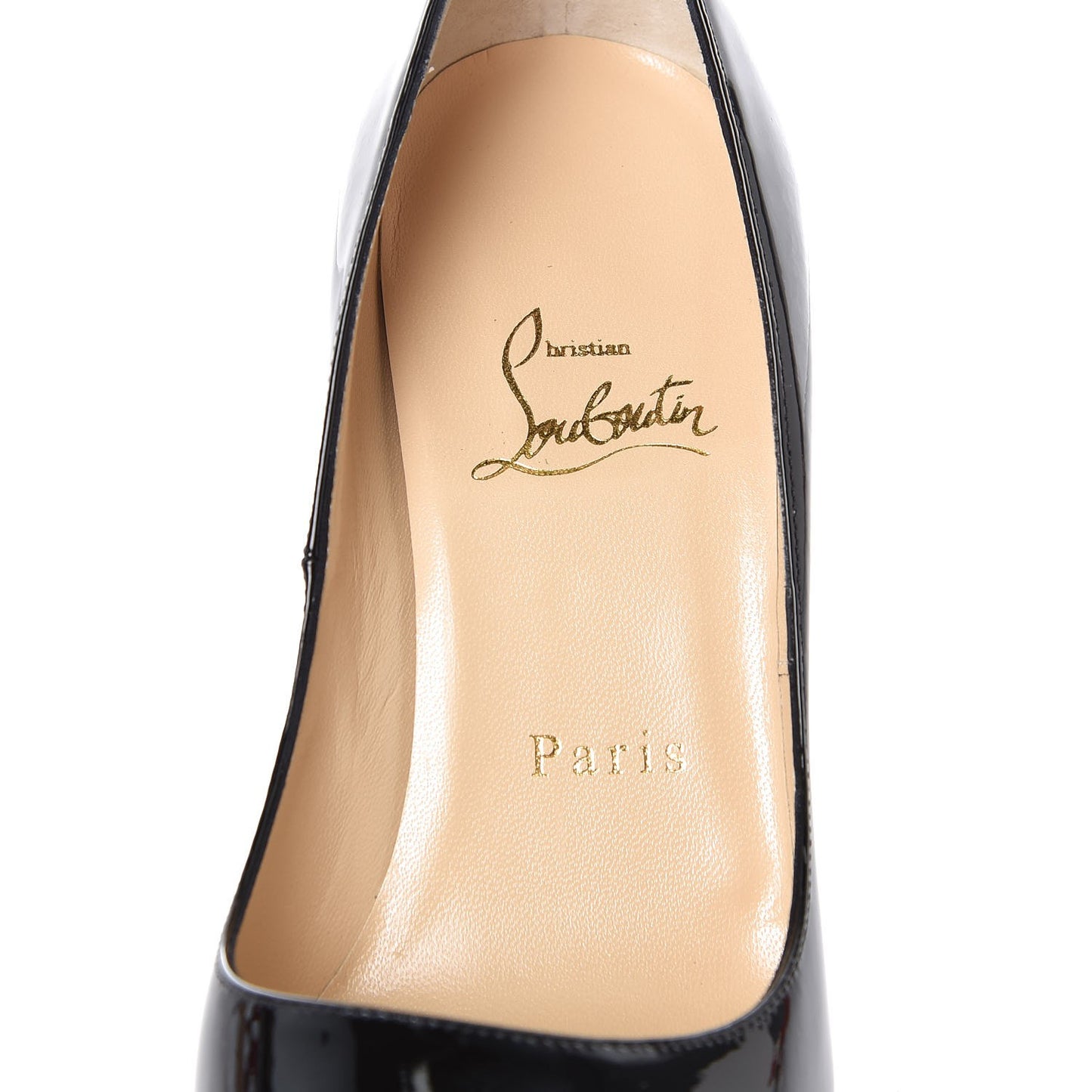 Patent New Very Prive 120 Pumps 36.5 Black