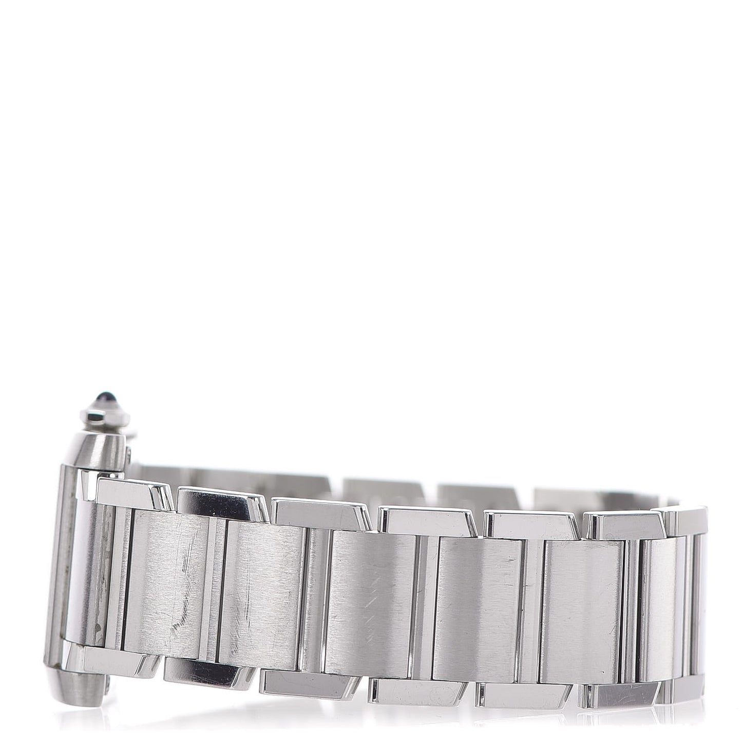 Stainless Steel 25mm Tank Francaise Quartz Watch