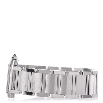 Cartier Stainless Steel 25mm Tank Francaise Quartz Watch 4 of 9