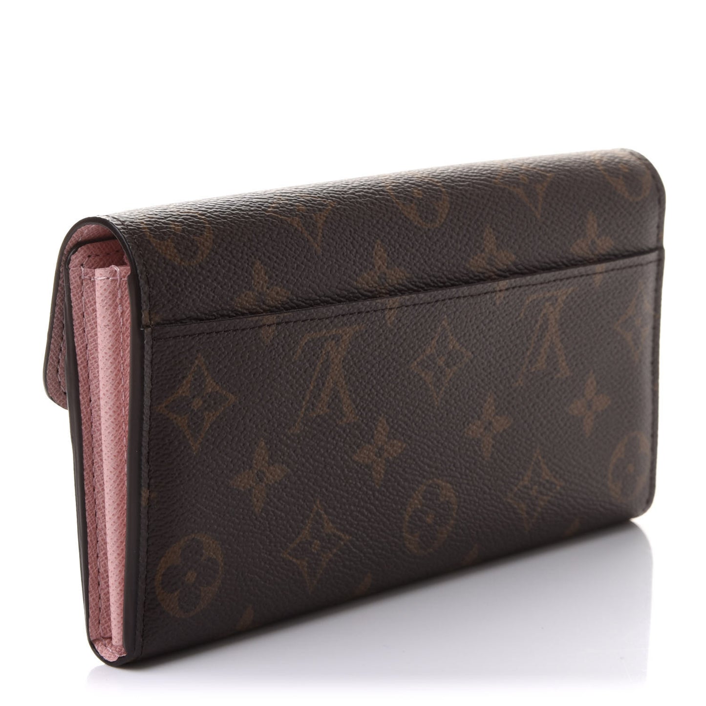 Monogram Sarah Wallet NM Rose Ballerine