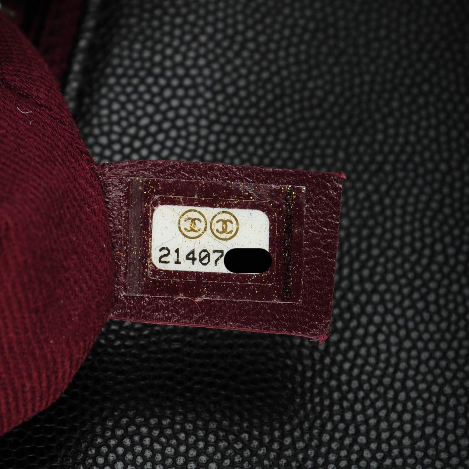 Chanel Caviar Quilted Medium Coco Handle Flap Black 6 of 7