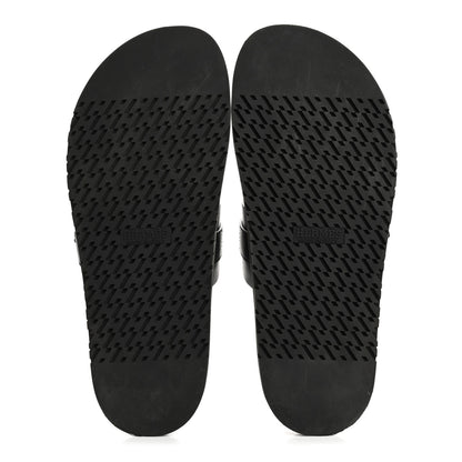 Hermes Calfskin Mens Tao Sandals 43.5 Black 6 of 9