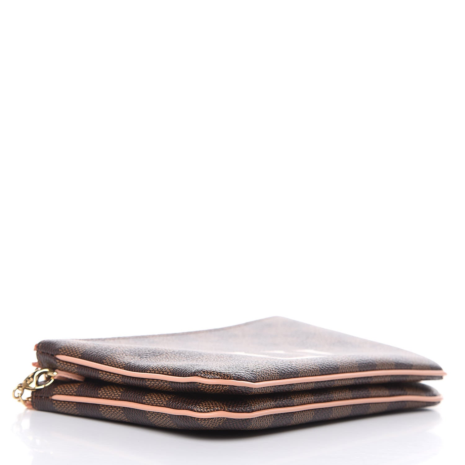 Louis Vuitton Damier Ebene Double Zip Pochette 4 of 9