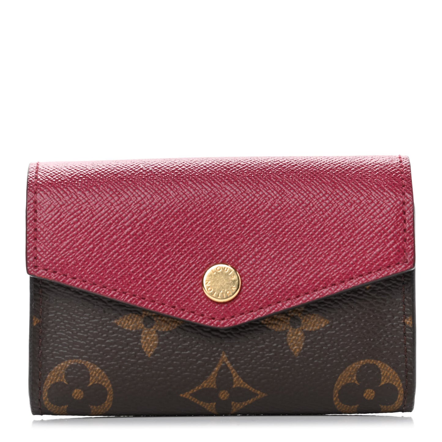Monogram Sarah Multicartes Fuchsia