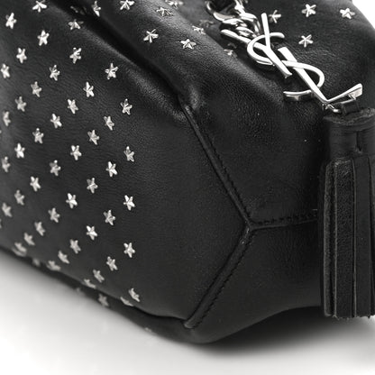 Saint Laurent Calfskin Star Studded Small Emmanuelle Bucket Bag Black 7 of 8