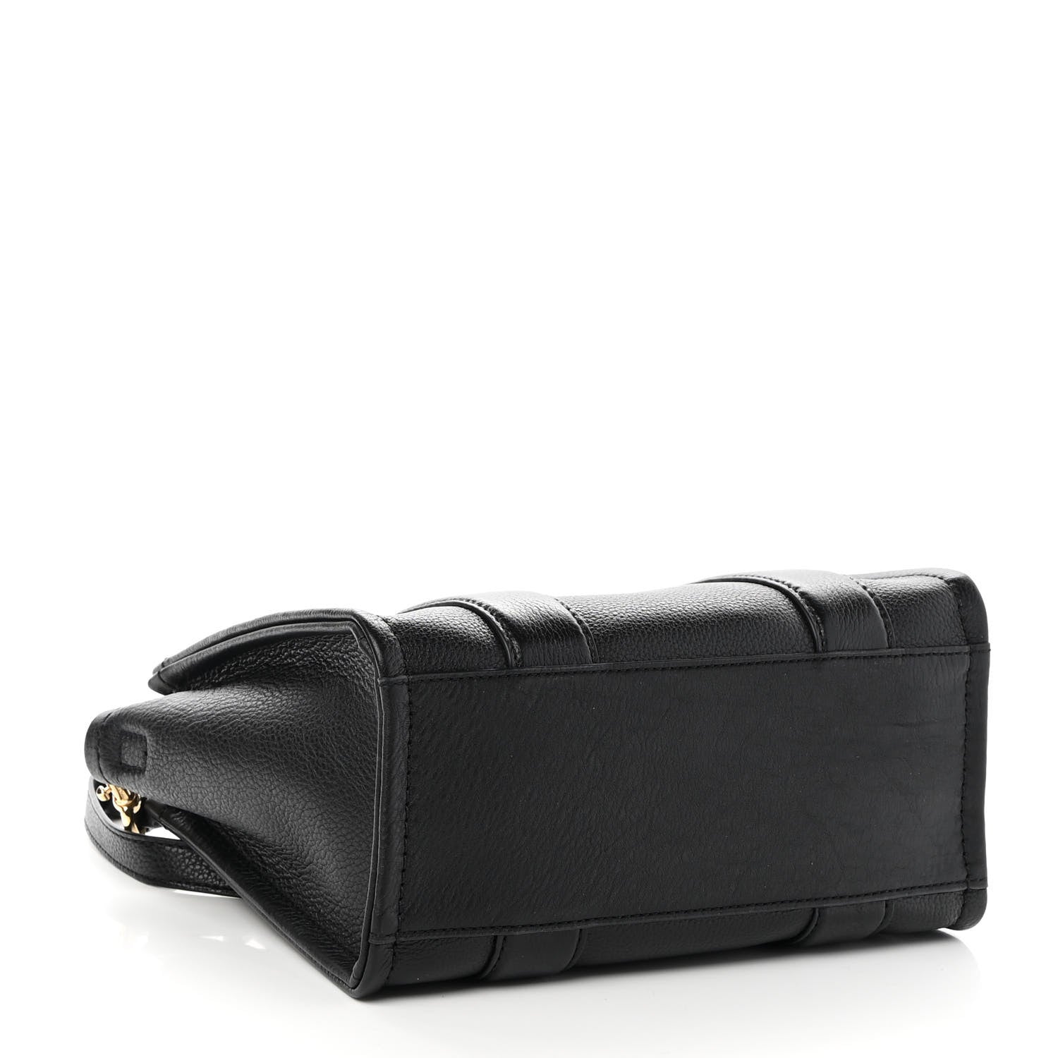 Marc Jacobs Grained Calfskin Small The Tote Bag Black 4 of 10
