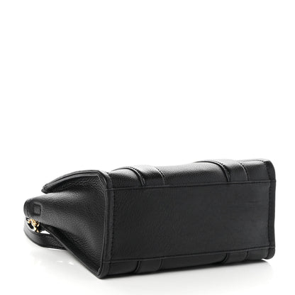 Marc Jacobs Grained Calfskin Small The Tote Bag Black 4 of 10