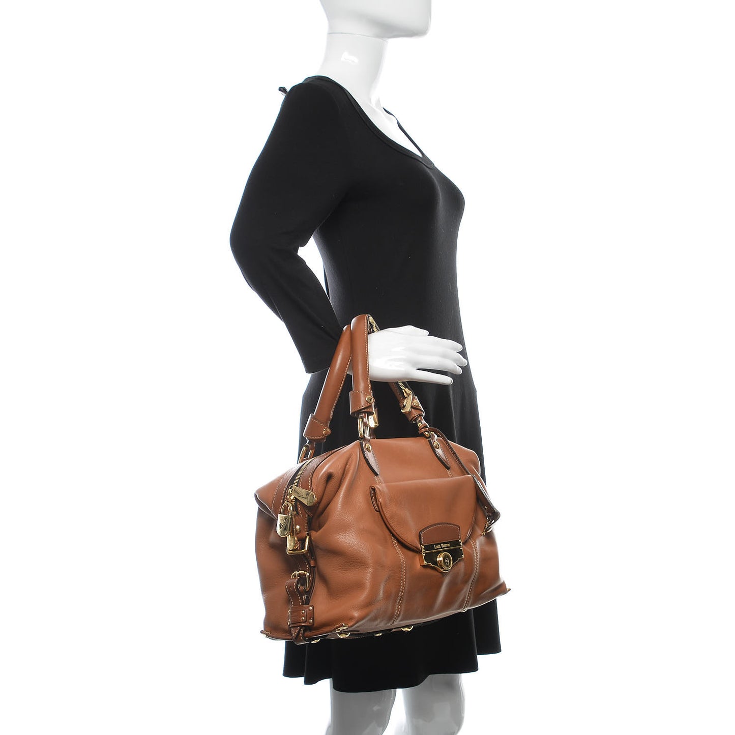 Calfskin Sac Louis Cognac
