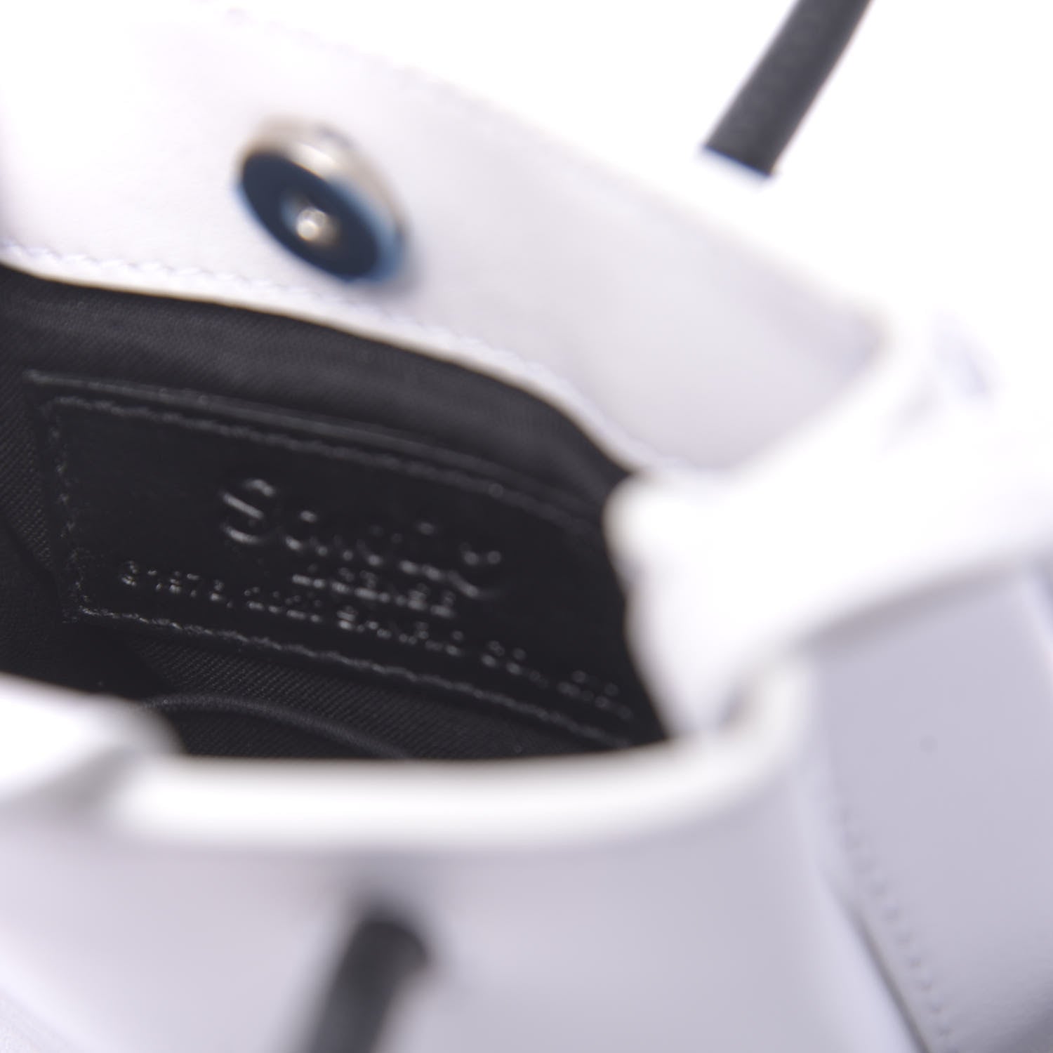 Balenciaga Calfskin Hello Kitty Phone Holder White 7 of 10
