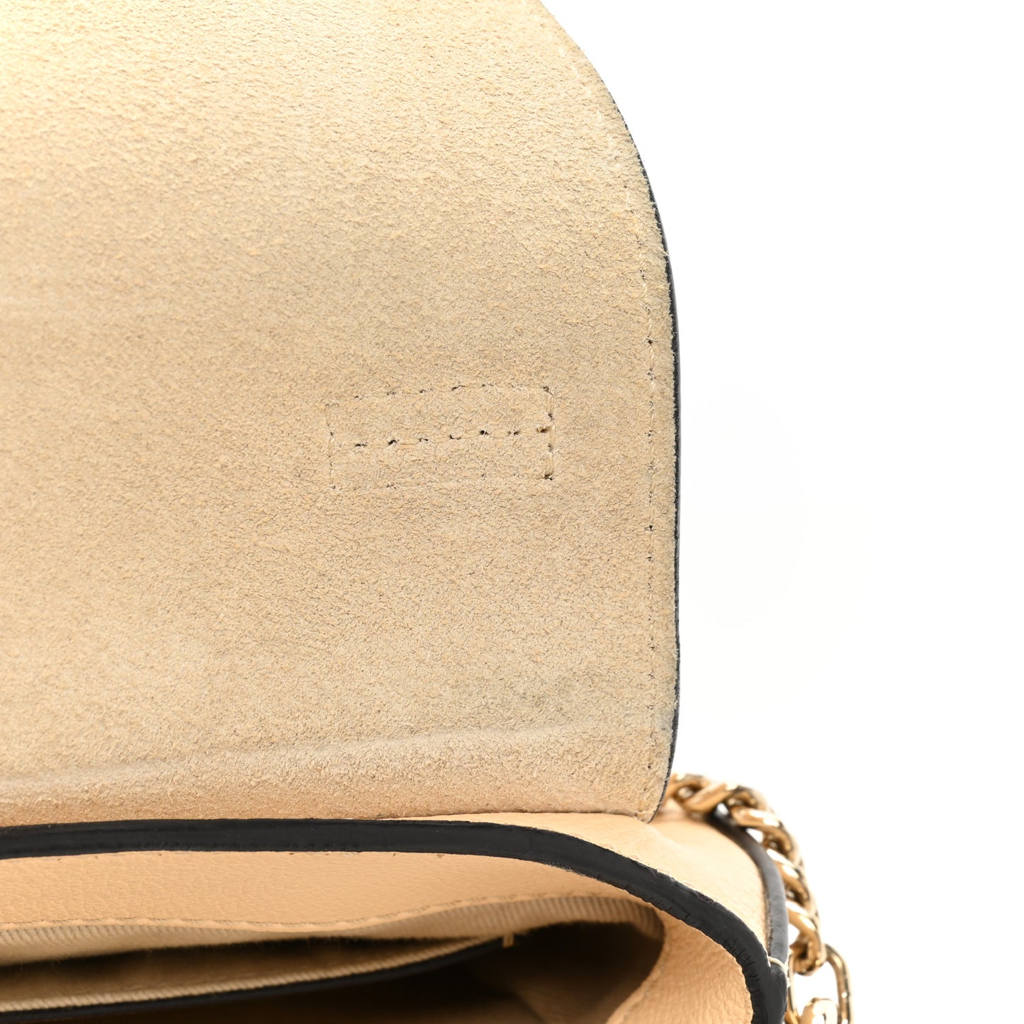 Calfskin Small Faye Day Shoulder Bag Beige