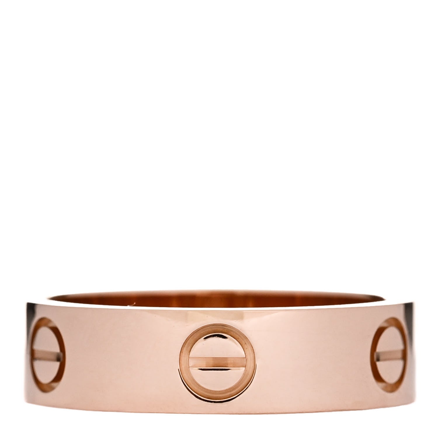 Cartier 18K Pink Gold 5.5mm LOVE Ring 58 8.5 3 of 5