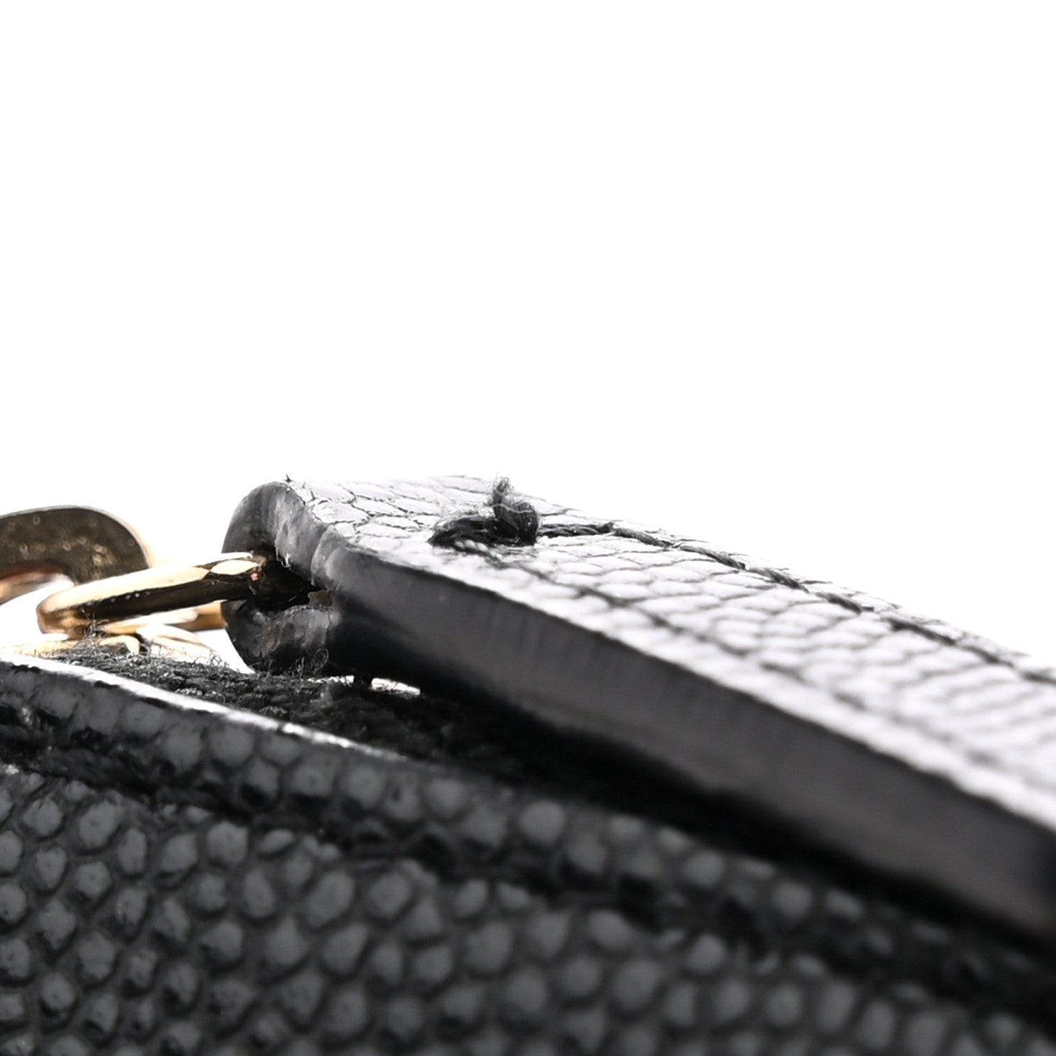 Chanel Caviar Quilted Zip Card Holder Black 9 of 12