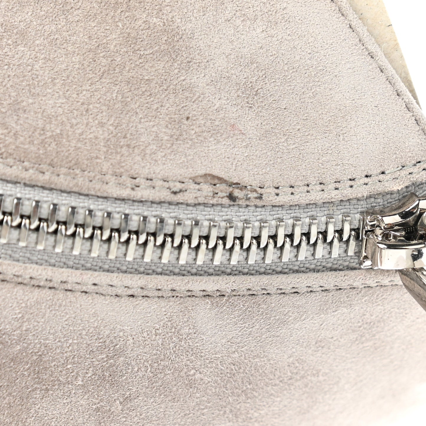 Veau Velours Birgitta 100 Zip Around Ankle Bootie 39 Fume