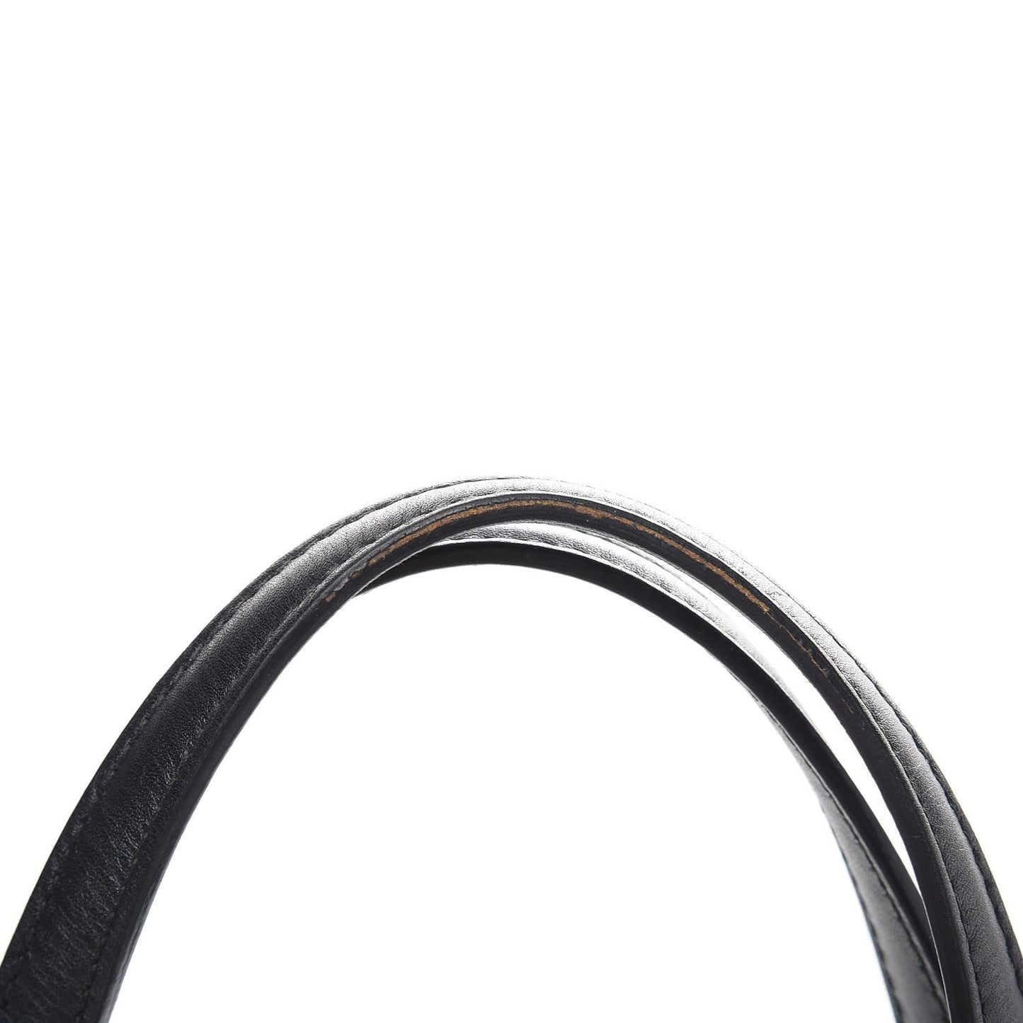 Coated Canvas Cannage Small Panarea Tote Black