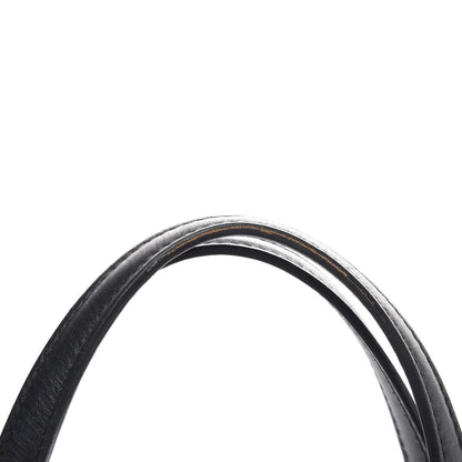 Christian Dior Coated Canvas Cannage Small Panarea Tote Black 9 of 9