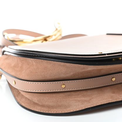 Chloe Calfskin Suede Medium Nile Bracelet Bag Biscotti Beige 6 of 8