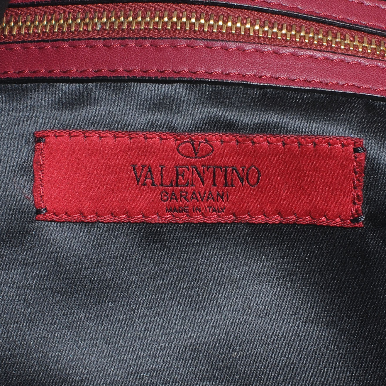 Nappa 360 Bow Hobo Burgundy