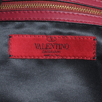 Valentino Garavani Nappa 360 Bow Hobo Burgundy 7 of 8