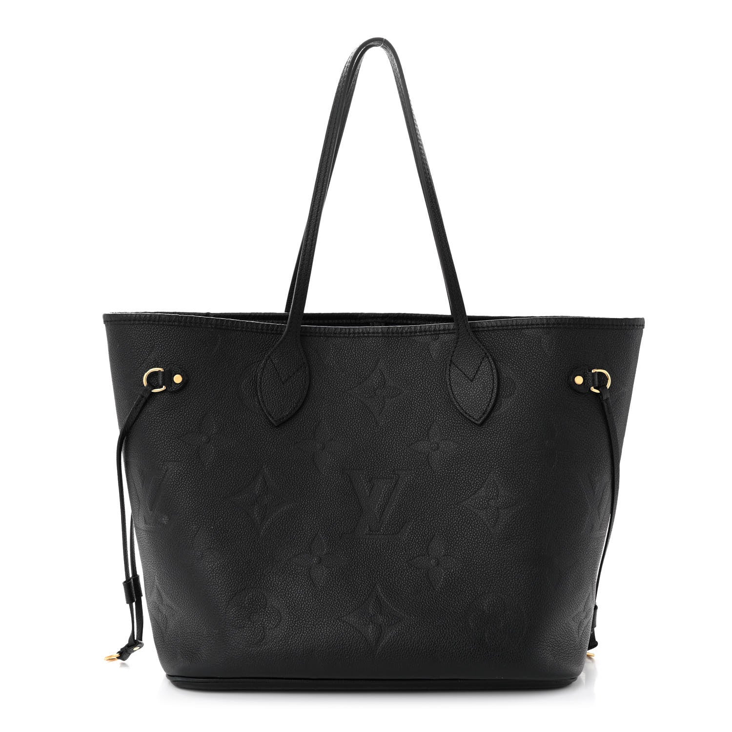 Louis Vuitton Empreinte Monogram Giant Neverfull MM Black 1 of 11