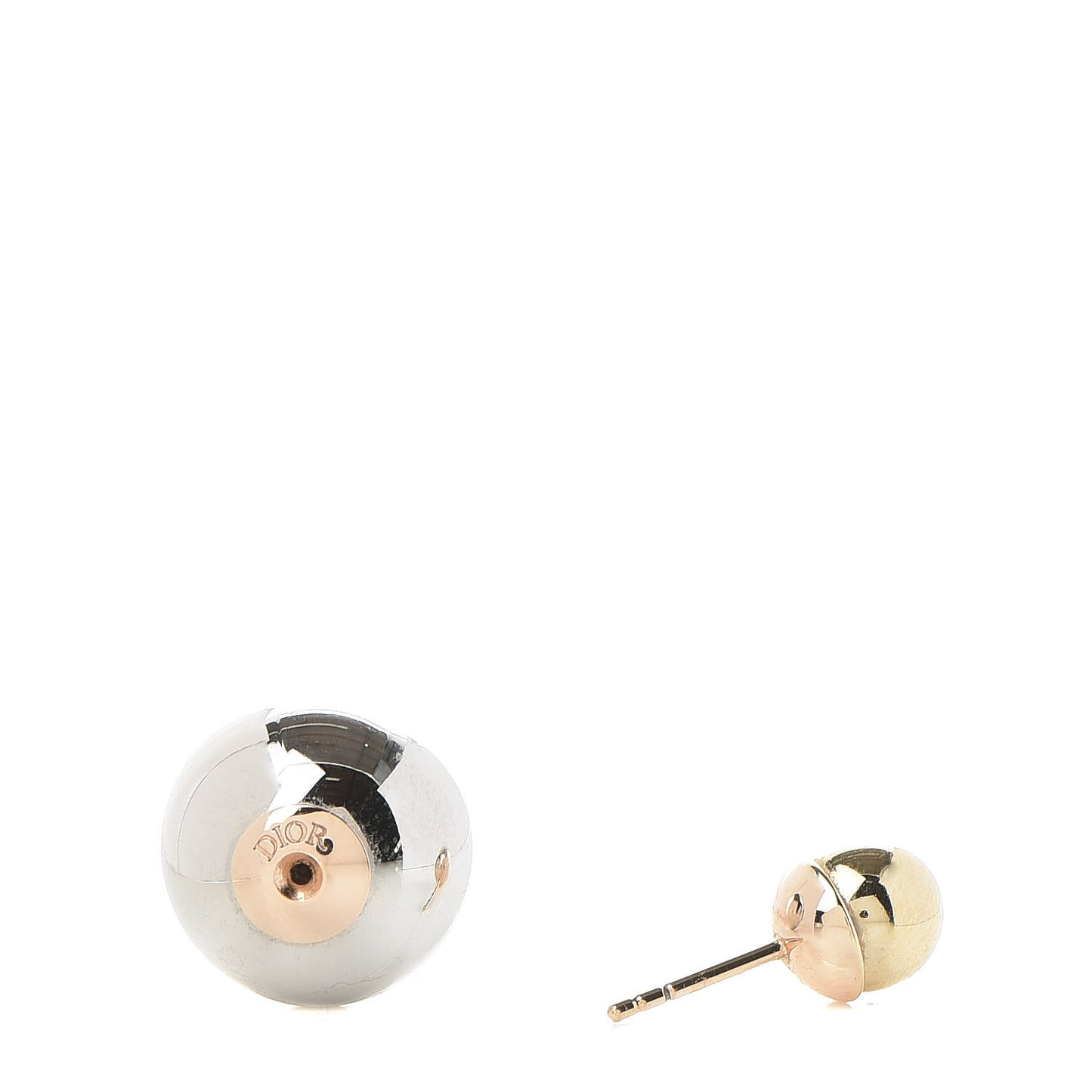 Mise En Dior Tribal Earrings Silver Gold