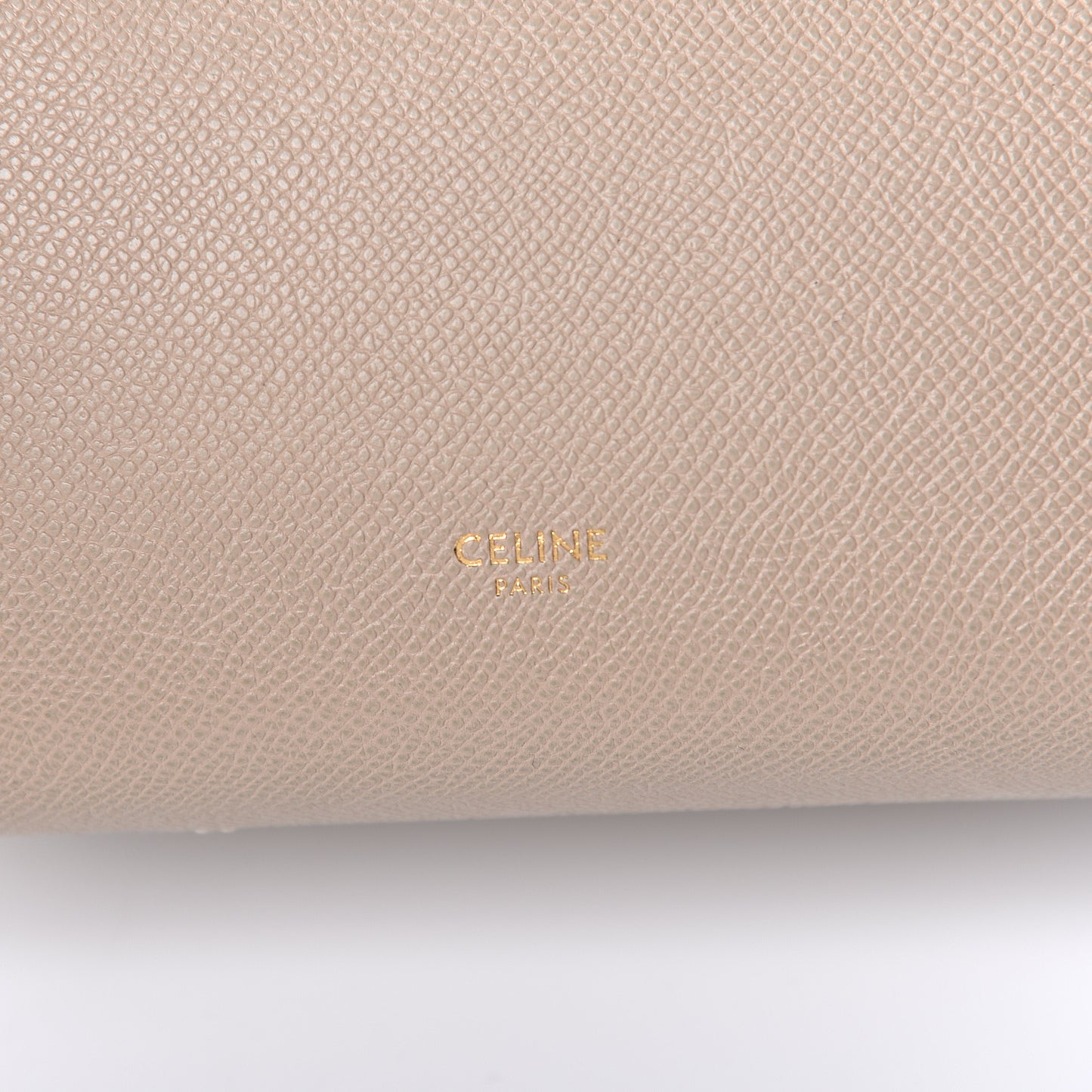 Grained Calfskin Nano Belt Bag Light Taupe