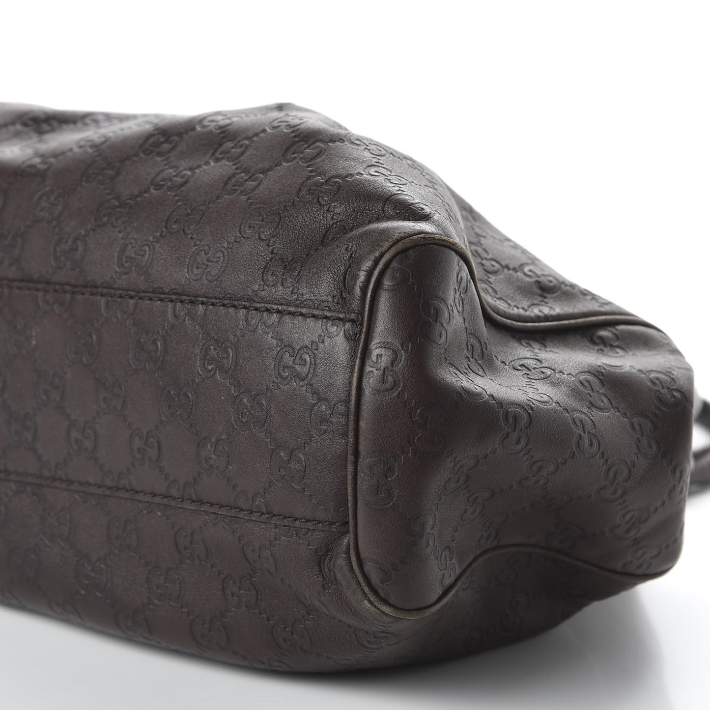 Guccissima Medium Sukey Tote Chocolate