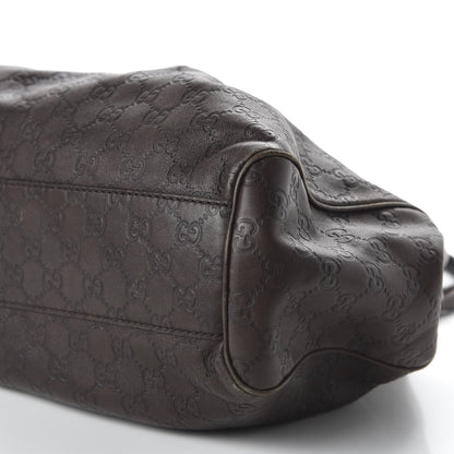 Gucci Guccissima Medium Sukey Tote Chocolate 6 of 9