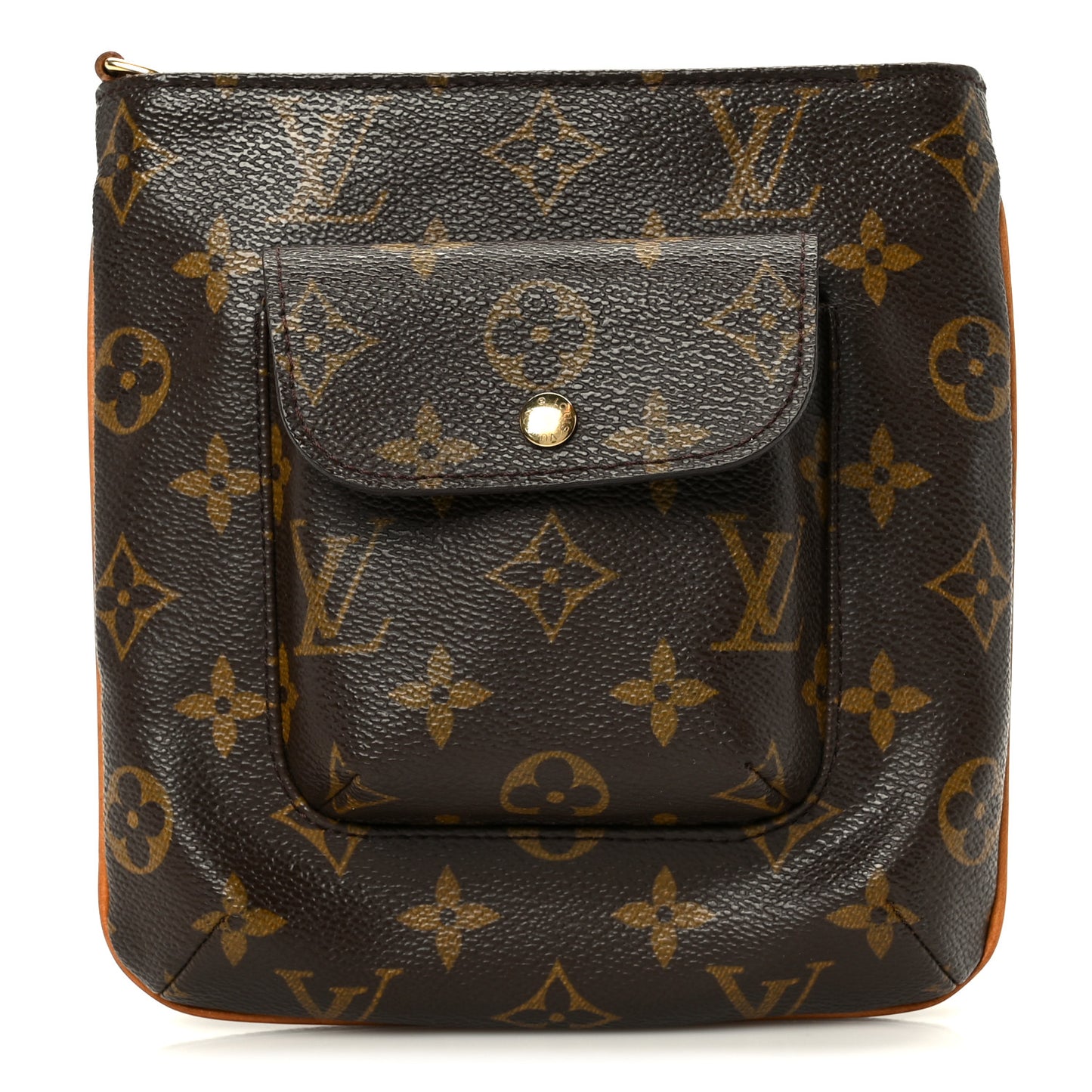 Monogram Partition Wristlet
