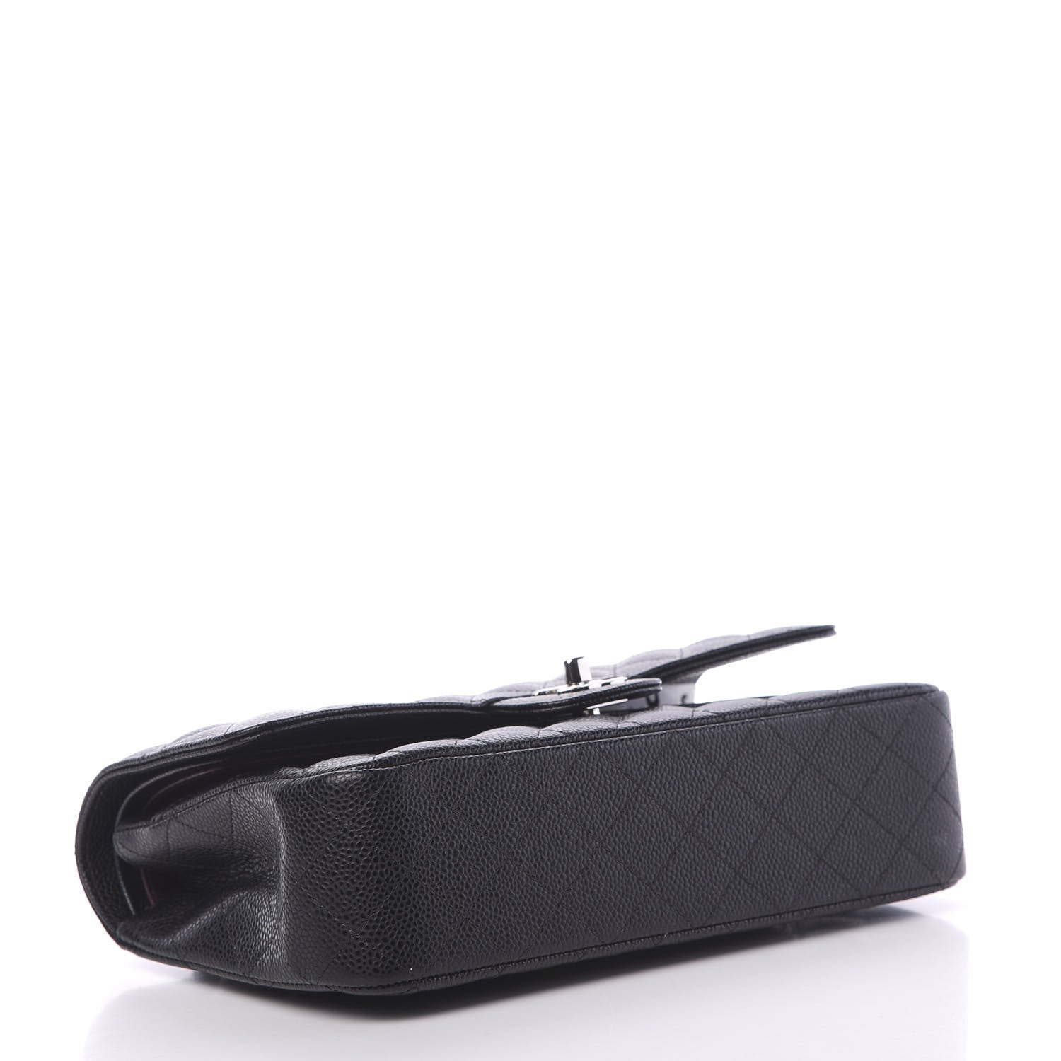 Chanel Caviar Quilted Medium Double Flap Black 3 of 13