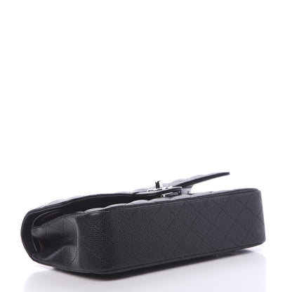 Chanel Caviar Quilted Medium Double Flap Black 3 of 13