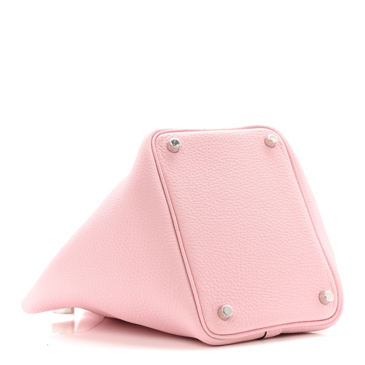 Hermes Taurillon Clemence Picotin Lock 18 PM Rose Sakura 4 of 10