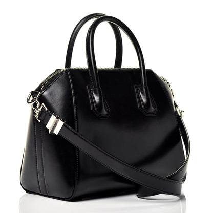 Givenchy Shiny Lord Calfskin Small Antigona Black 4 of 10