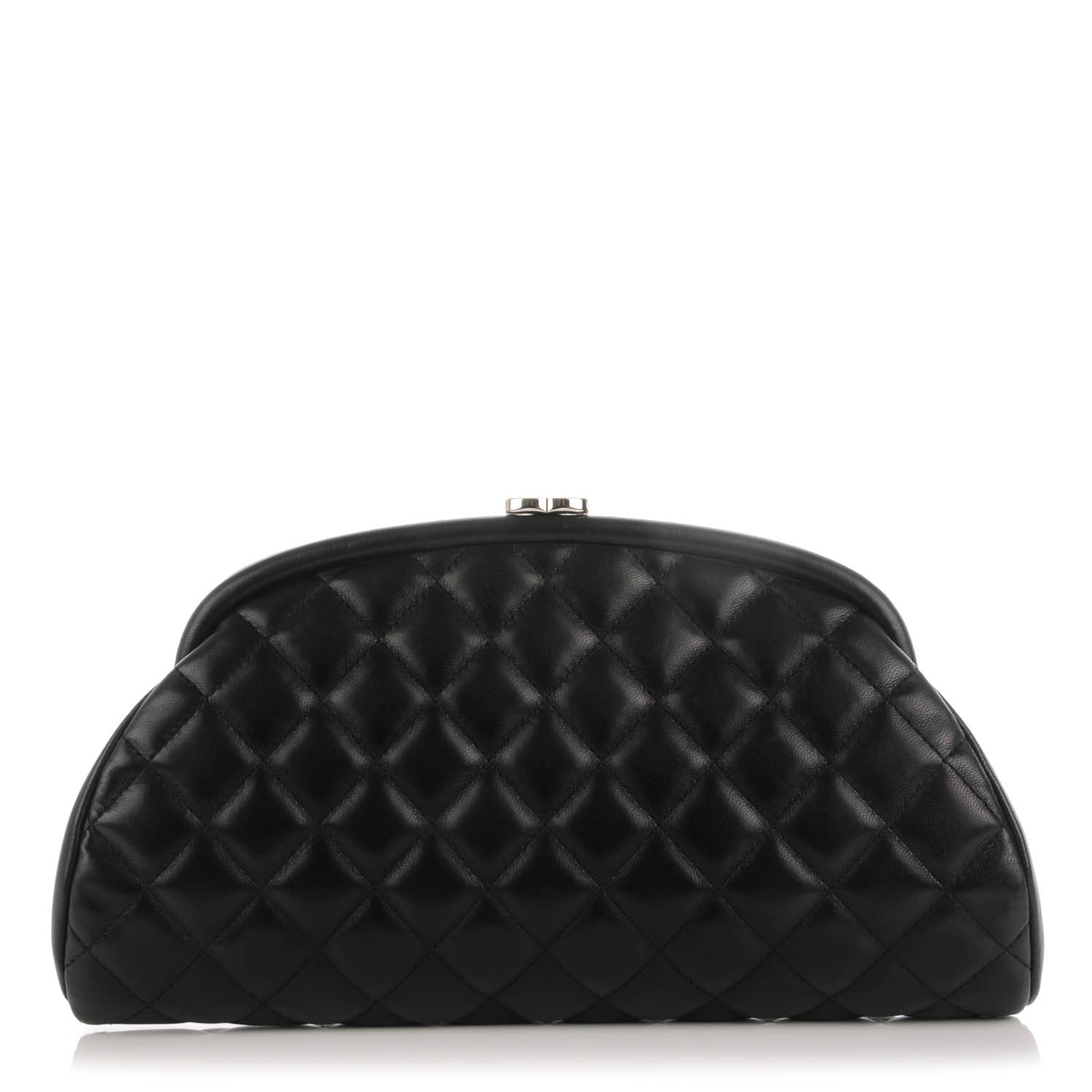 Chanel Lambskin Quilted Timeless Clutch Black 1 of 7