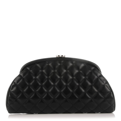 Chanel Lambskin Quilted Timeless Clutch Black 1 of 7