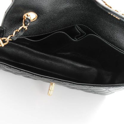 Chanel Caviar East West Flap Black 5 of 7